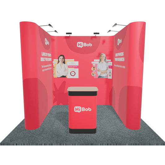 3 x 3m Linked U-shape Pop-up stand