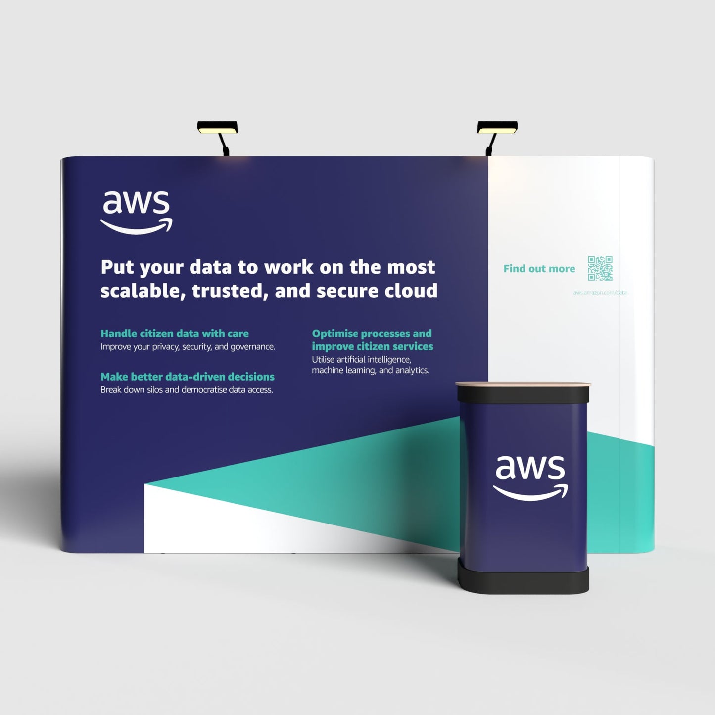 Pop-up Stand - 3 x 4 Straight