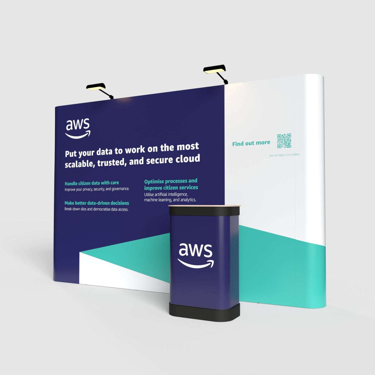 Pop-up Stand - 3 x 4 Straight