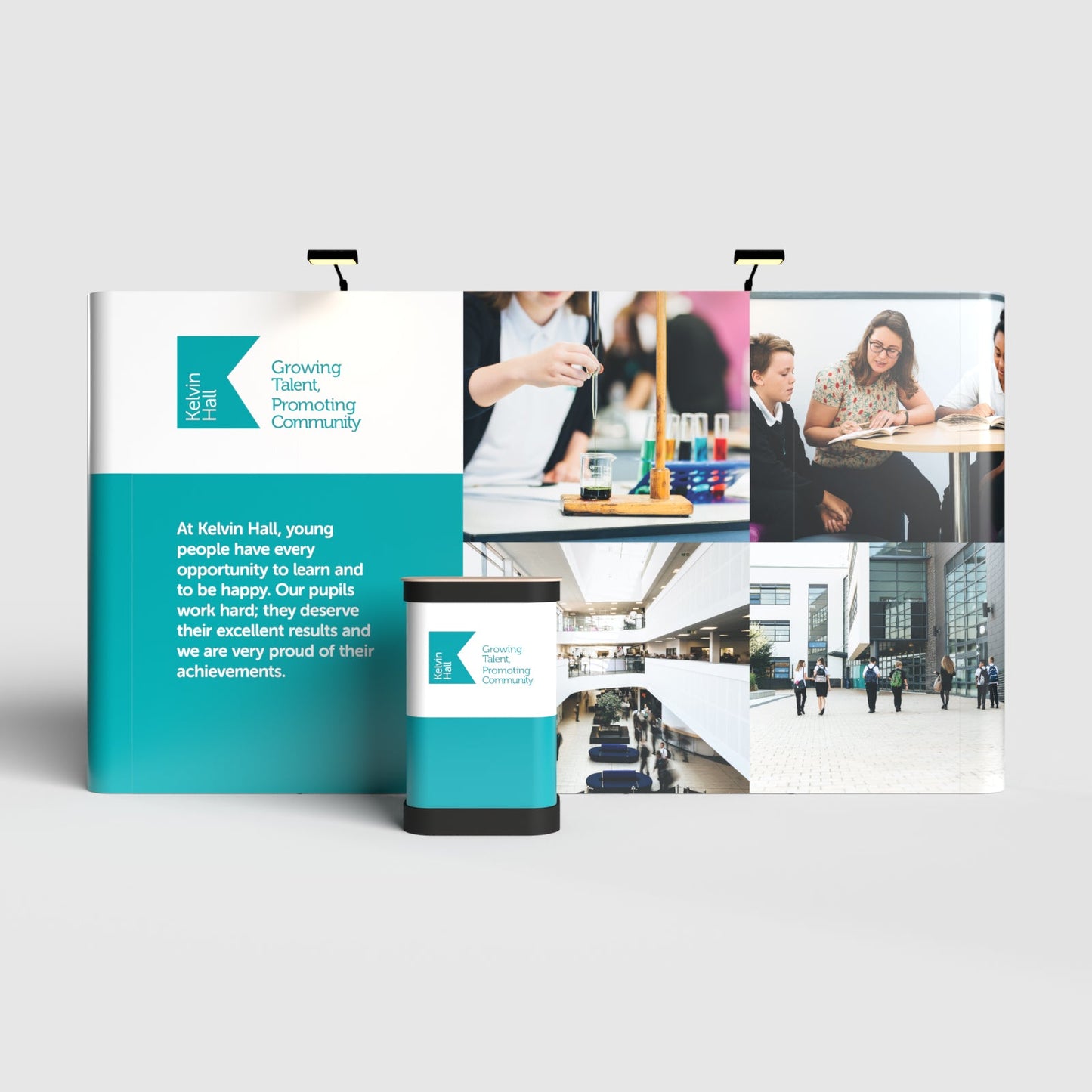 Pop-up Stand - 3 x 4 Straight