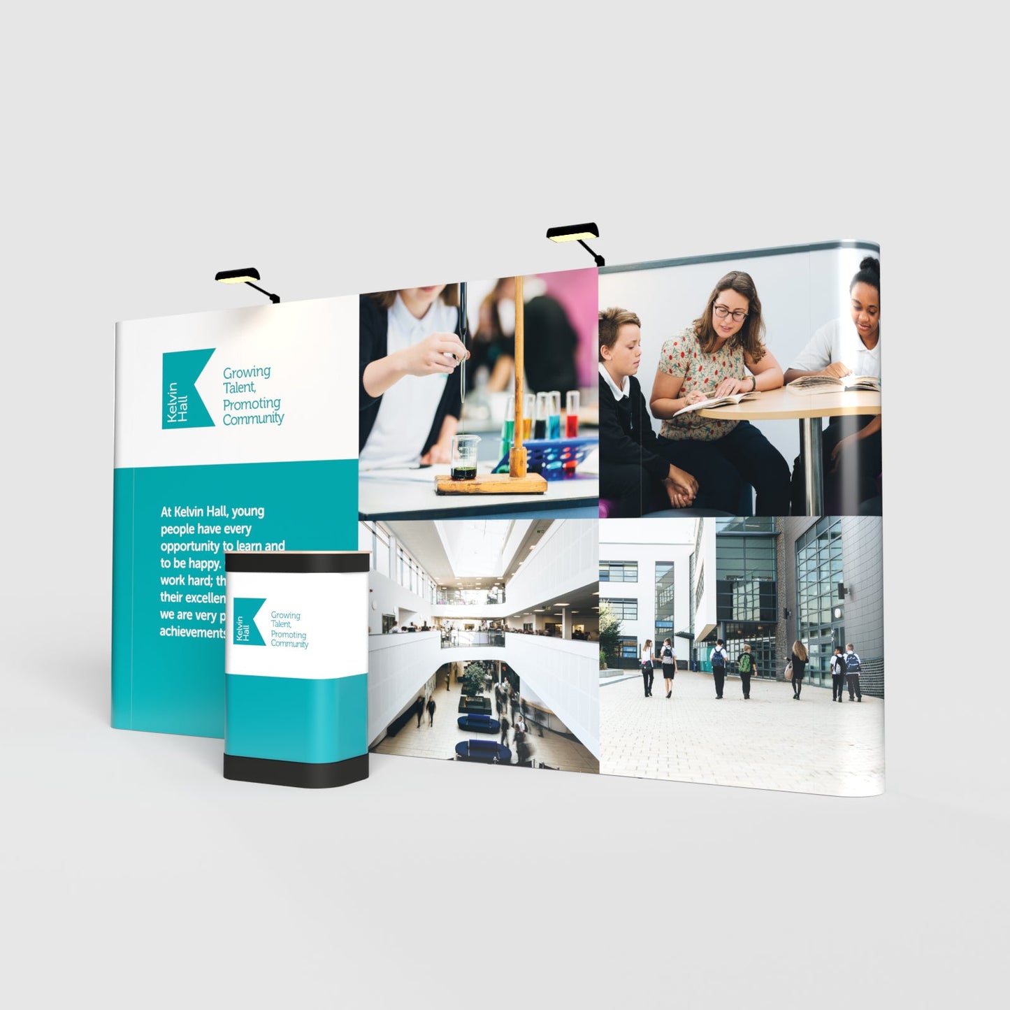 Pop-up Stand - 3 x 4 Straight