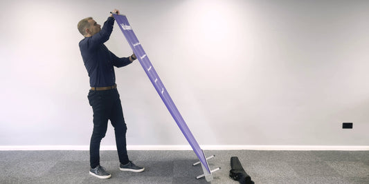 How to put up a Budget Roller Banner