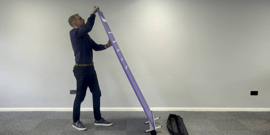 How to put up a Standard Roller Banner