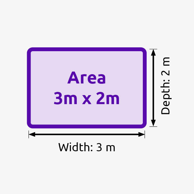 3m x 2m