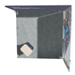 3 x 3m Linked L-shape fabric display