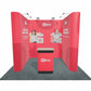 3 x 3m Linked U-shape Pop-up stand