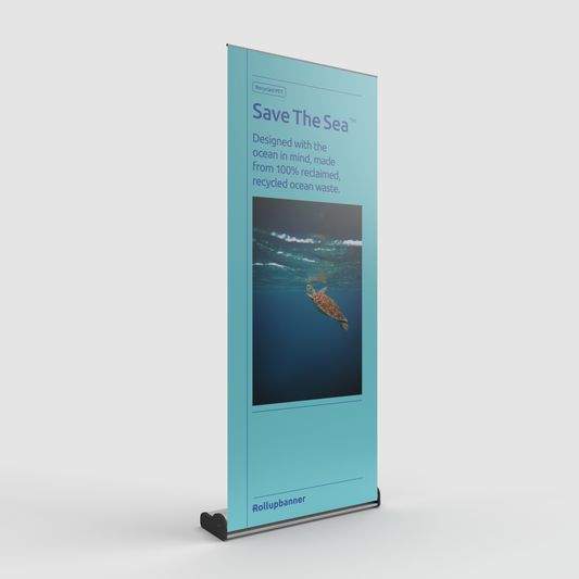 Save The Sea™ Premium Roller Banner