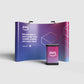 Pop-up Stand - 3 x 3 Curved