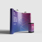 Pop-up Stand - 3 x 3 Curved