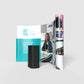 Pop-up Stand - 3 x 5 Curved