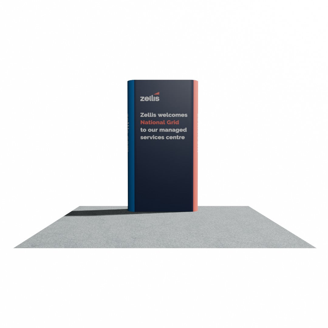 Pop-up Stand - 3 x 1 Straight