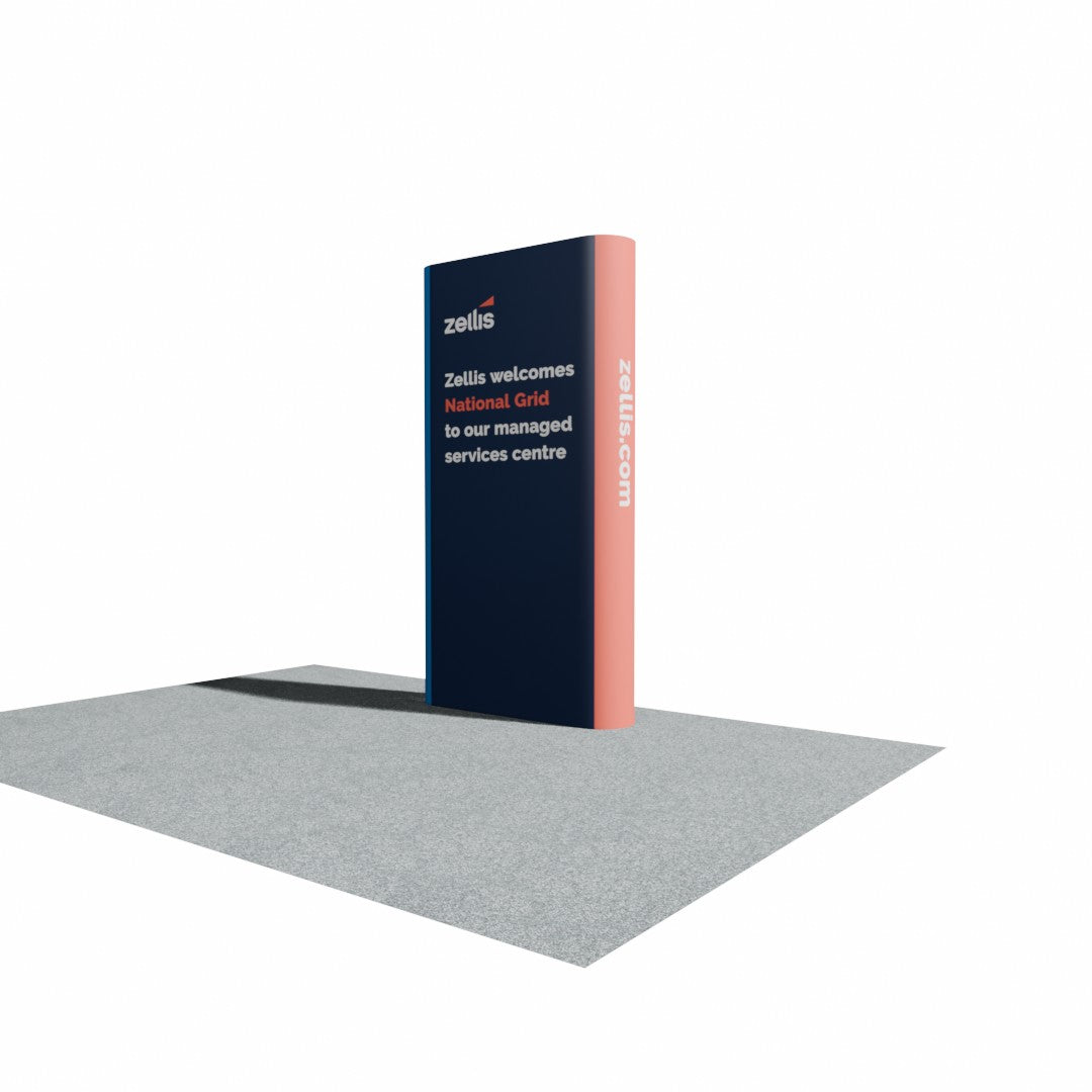 Pop-up Stand - 3 x 1 Straight
