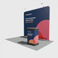 2500mm Fabric Display Stand - Straight