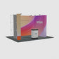 4 x 3m Linked U-shape Pop-up stand