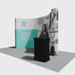 Pop-up Stand - 3 x 5 Curved