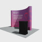 Pop-up Stand - 3 x 4 Curved