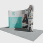 Pop-up Stand - 3 x 5 Curved