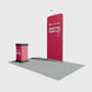 1000mm Fabric Display Stand - Straight