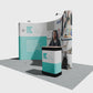 Pop-up Stand - 3 x 5 Curved