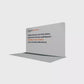 4000mm Fabric Display Stand - Straight
