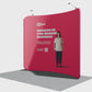 2000mm Fabric Display Stand - Curved