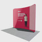 2000mm Fabric Display Stand - Curved