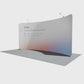 4000mm Fabric Display Stand - Curved