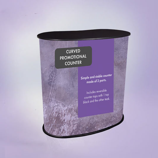 Promotional Counter - Curved