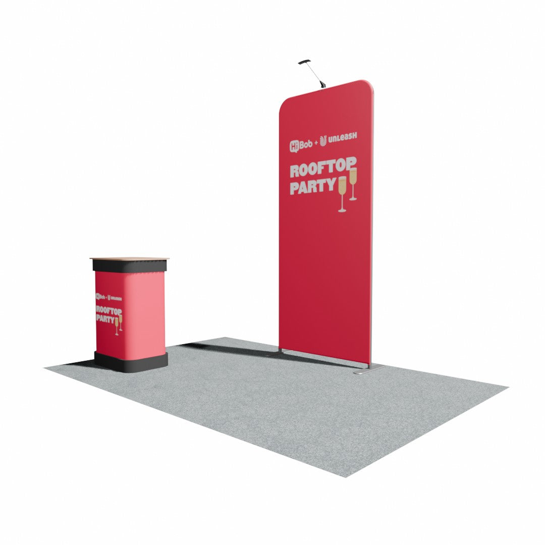 1000mm Fabric Display Stand - Straight