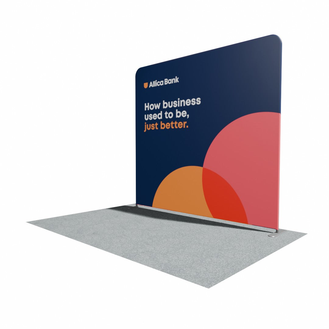 2500mm Fabric Display Stand - Straight