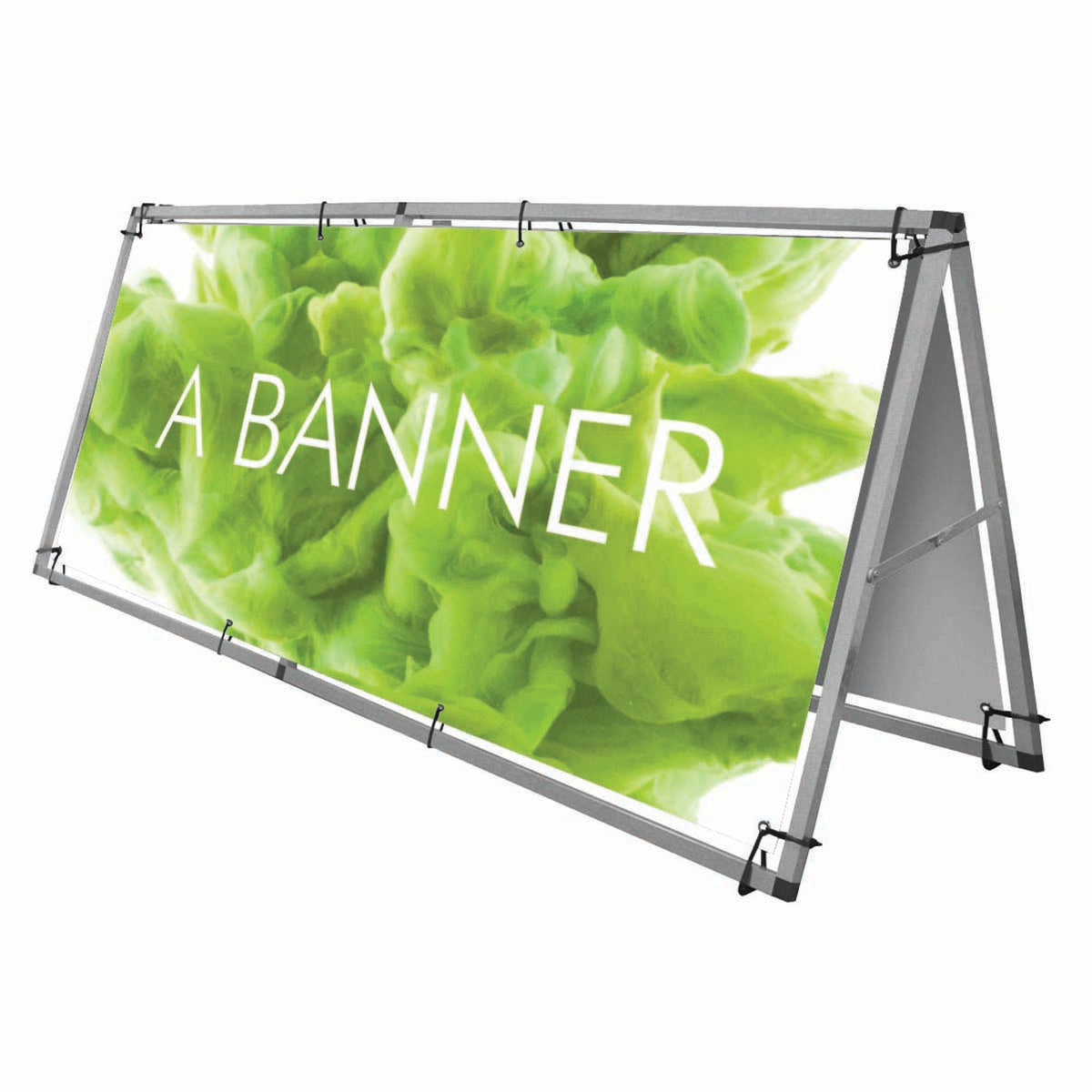Outdoor Vinyl A-banner with Frame – Rollupbanner