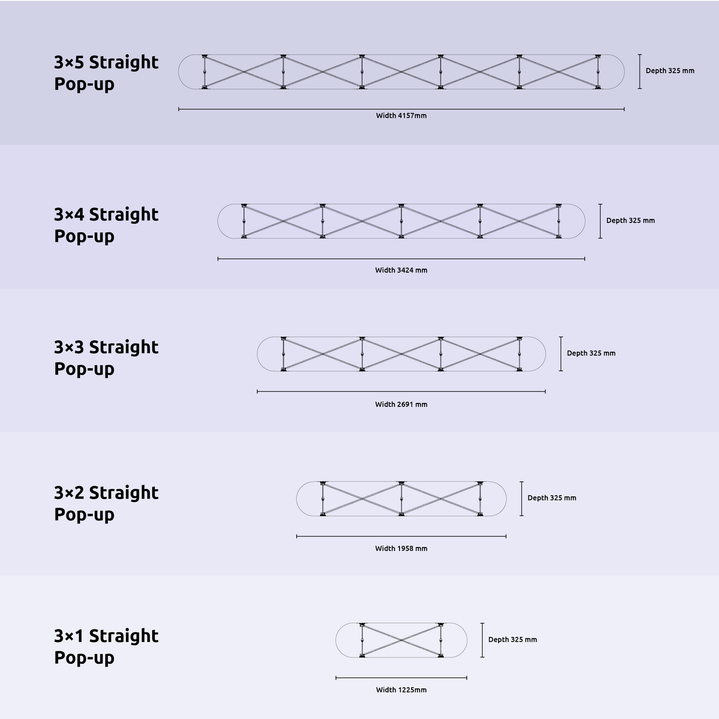 Pop-up Stand - Straight